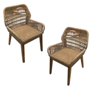 Chaises de salle à manger en rotin commercial meubles de salle à manger à la maison chaises de salle à manger en rotin de haute qualité à vendre - Product Image 5