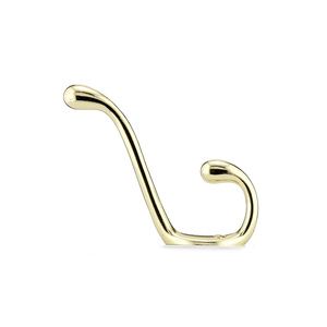 Silver Polished Double Robe Hook <b>Metal</b> <b>Coat</b> <b>Hanger</b> Modern Wall Mount Utility Hook For Entryway Kitchen Bathroom Home Decor - Product Image 4