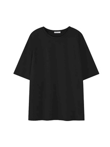 T-shirt basique de haute qualité pour homme, 100% coton, motif uni, col rond, manches courtes, coupe régulière, écologique, décontracté, anti-boulochage - Product Image 2