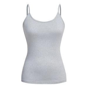 Top Deportivo Corto de Algodón y Fibra de Bambú Transpirable para Mujer, Talla Grande, para Ejercicio, Fitness y Yoga - Product Image 1