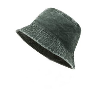 Sombrero de Pescador Vintage Lavado con Logotipo Personalizado, Sombrero de Mezclilla Lavado, Sombrero Tipo Bucket para Hombre y Mujer con Impresión Personalizada - Product Image 2