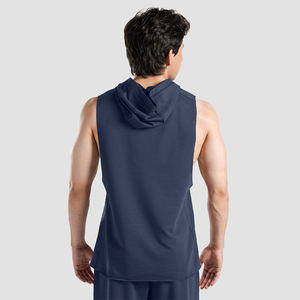 Débardeurs légers pour hommes, style sport, décontractés, élégants, col rond, sans manches, t-shirt décontracté, gilet musculaire - Product Image 4
