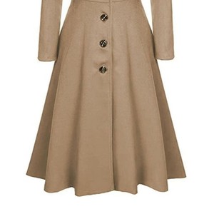 Abrigo Largo Entallado para Mujer, Ropa de Invierno Sofisticada, Cálida y a la Moda, Proveedor Mayorista de Fábrica, Ropa Casual para Mujer - Product Image 5