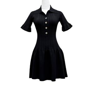 Vestido de Tenis para Mujer con Logotipo Personalizado, Transpirable, de Secado Rápido, con Cuello Plisado y Sujetador Incorporado, Ideal para Golf - Product Image 1