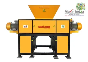 Broyeur de métaux semi-automatique à double arbre avec moteur de 80 CV pour le broyage de radiateurs en aluminium et en cuivre - Product Image 2