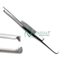 Pinces manuelles en acier inoxydable pour pansements, pinces de dissection, pinces à tissus, pinces chirurgicales à mâchoires dentelées, instruments - Product Image 6