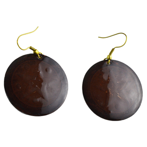 Boucles d'oreilles pour femmes Master Piece avec design à finitions multicolores, boucles d'oreilles pour femmes, nouvelle qualité, design en métal laiton - Product Image 5