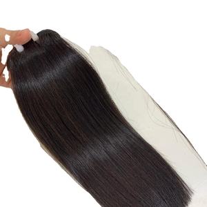 Extensiones de Cabello Virgen sin procesar, mechones de muestra gratis con cierre, 100% de cabello humano, línea de cutícula - Product Image 2