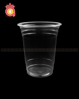 Tasses à café jetables en plastique PP transparent, emballage personnalisé à paroi unique, logo imprimé, fabriqué au Vietnam pour le froid, vente en gros