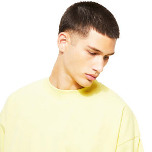 T-shirt Homme Personnalisé avec Logo, 250 g/m², 100 % Coton Jersey, Impression DTG, Respirant, Anti-boulochage, Coupe Boxy Streetwear, Effet Gaufré Vieilli - Product Image 6