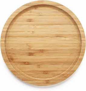 Luxury Handmade Wooden Charger <b>Plate</b> Natural Mango Wood Construction Beautiful Decorative Epoxy Resin Emerald Surface Classic - Product Image 2