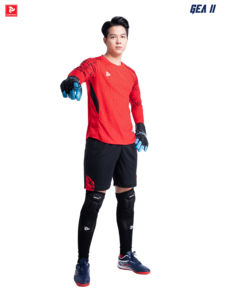 Ensemble de maillot de gardien de but personnalisé GEA II à manches longues, uniforme de gardien de but de football, séchage rapide, OEM ODM - Product Image 1