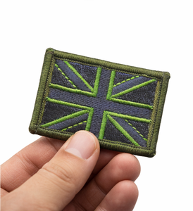 Patch décoratif brodé de qualité supérieure, noir olive, thermocollant ou à coudre, pour veste, sac à dos, jean, vêtements et accessoires - Product Image 2