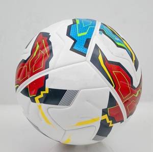 Sublimation Printing Soccer Ball Best Sports Training Custom Leather Soccer Football Official Size Lightweight Durable Footballs - Product Image 4