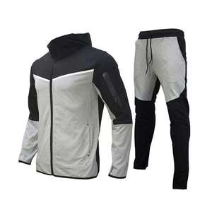 Sweat à capuche de sport en coton épais pour hommes et femmes, grande taille, logo personnalisé, séchage rapide, extensible dans quatre directions - Product Image 3