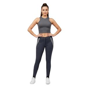 Women's Full Seat Breeches High Rise Silicone Grip Genuine Leather Zipper Closure Premium Horse Riding Pants Breathable Durable - Product Image 1