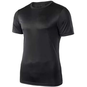 T-shirt personnalisé pour homme en toile 100% coton, manches courtes, haute qualité, lourd, uni, décontracté, respirant - Product Image 2