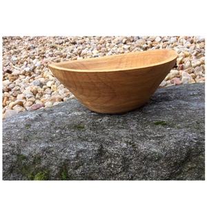 Juego de cuencos de madera pura 100% hechos a mano, diseño clásico de calidad superior, ecológico, desechable, pulido para alimentos comerciales de alta calidad - Product Image 1