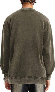 Wholesale Custom <b>Men's</b> Winter Rival Fleece Crew Sports <b>Jumper</b> Regular Fit Eco-friendly Comfortable Warm <b>V</b>-<b>neck</b> Polyester/Cotton - Product Image 4