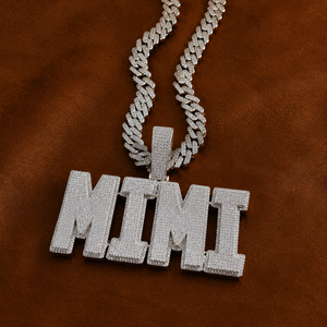 Pendentif personnalisé en moissanite, or 10 carats, style hip-hop, bijoux pour hommes et femmes - Product Image 4