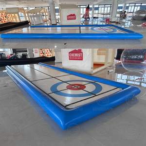 Juego <span class=keywords><strong>de</strong></span> Curling Inflable |   Pista <span class=keywords><strong>de</strong></span> Curling Portátil para Eventos, Team Building y Fiestas - Product Image 4