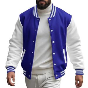 <b>Men</b> Varsity Jacket Manufacturer Custom Design Letterman Jacket Breathable Wholesale Winter Jacket - Product Image 2
