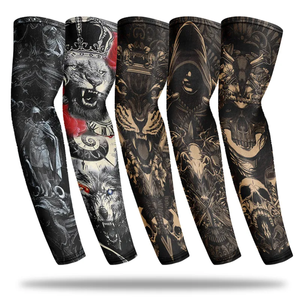 Manchons de protection anti-bactériens en Spandex et Polyester pour hommes, idéaux pour l'été, manches en soie très vendues, pour le cyclisme en extérieur, imprimé camouflage - Product Image 4