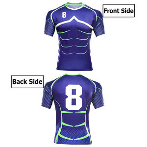Uniformes de Rugby al Por Mayor para Hombre, Sublimación OEM, Ropa de Entrenamiento Personalizada, Material de Alta Calidad, Ropa Deportiva, Ropa de Rugby y Fútbol - Product Image 4