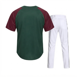 Trendiness Men's <b>Baseball</b> Jersey Pants Heat-Transfer Printing 100%Polyester Elastic Waist Quick Dry Front Logo Short Athletic - Product Image 2