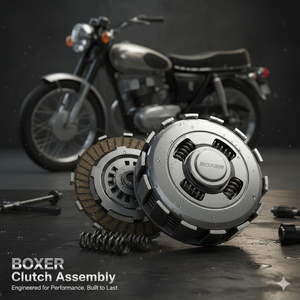 Ensemble d'embrayage de moto pour Bajaj Boxer |   Kit complet de disques d'embrayage, pièce de rechange pour transmission - Product Image 1
