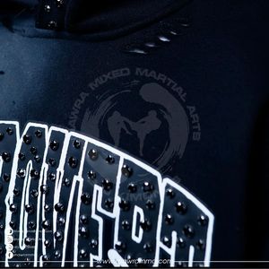 Sudadera con Capucha Oversize de Invierno Personalizada al por Mayor OEM, de Alta Calidad con Logotipo Bordado de Pedrería, de Algodón 100% de Alto Gramaje con Efecto Desgastado por el Sol - Product Image 4