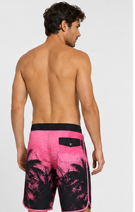 Wholesale Custom Mens <b>Board</b> Shorts Quick Dry <b>Swim</b> Trunks Surfing Shorts Polyester Breathable Mid Waist Drawstring Pocket - Product Image 4