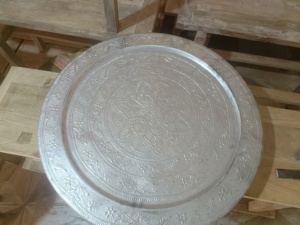 Bol Rustique en Bois Naturel Antique pour Fruits et Légumes, Multi-usages, Personnalisé, Fait Main, Cadeau Idéal pour Diwali et Anniversaire, Utilisation Extérieure - Product Image 4