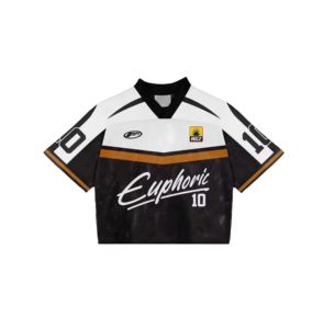 Maillots de football rétro personnalisés IOTA SPORTS en polyester, coupe courte, style streetwear, surdimensionnés, en maille américaine, coupe ample - Product Image 1