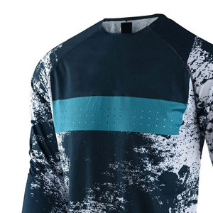 Maillot de BMX de haute qualité personnalisable avec un nouveau design, séchage rapide, respirant, fabriqué au Pakistan pour la course moto et automobile - Product Image 3