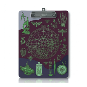 Waterproof A4 PVC Clipboard Writing Pad Holder with Strong Metal Clip and Digital <b>Printing</b> for Daily Office Use - Product Image 1