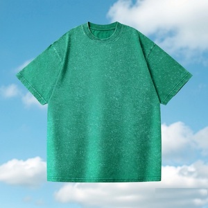 เสื้อยืดโอเวอร์ไซส์สไตล์วินเทจแบบย้อมสีพิเศษ ยูนิเซ็กซ์ ผ้าฝ้าย 230 กรัม พิมพ์ลายแบบแอซิดวอช เป็นมิตรต่อสิ่งแวดล้อม สตรีทแวร์ ทรงหลวม ไหล่ตก รับผลิตแบบ OEM - Product Image 4