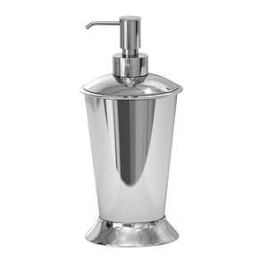 Hammered Stainless Steel <b>Soap</b> Dispenser With Sculptural Orchid Flower Details Wholesale Metallic <b>Refillable</b> <b>Hand</b> Wash Pump - Product Image 2