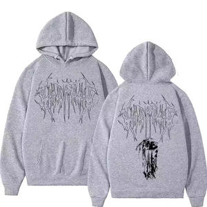 เสื้อฮู้ดผู้ชายทรงลำลอง ผ้าฝ้ายฟลีซ 100% สำหรับฤดูหนาว สีพื้นเรียบ สามารถสั่งทำสีและโลโก้ได้ คุณภาพสูง น้ำหนัก 350 กรัม - Product Image 5