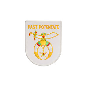 Premium Masonic Shriners Past Potentate embroidered patch Machine Embroidered - Product Image 1