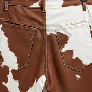 Top Quality Breathable And Comfortable Men Leather Cowhide <b>Shorts</b> New Style Unique Design Men Cowhide Leather <b>Shorts</b> - Product Image 6