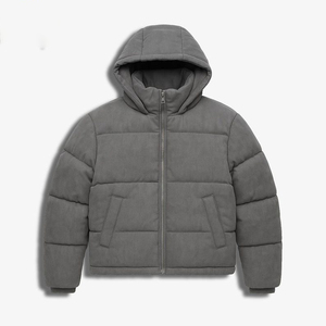 Insulated Quilted Puffer <b>Jacket</b> Comfortable Warm Outerwear for Daily Cold Season Style - Product Image 1