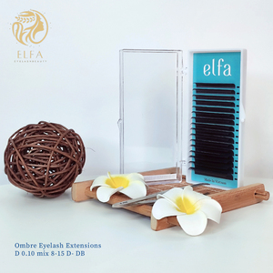 Extensions de cils longs naturels en fibre de PBT, noir foncé fait à la main, haute densité, super mat, vente en gros - Product Image 1