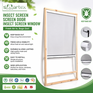 Malla de Fibra de Vidrio <span class=keywords><strong>para</strong></span> Ventanas, Fabricante Directo de Fábrica, Protección Contra Insectos Personalizada OEM, Marco de Aluminio <span class=keywords><strong>para</strong></span> Apartamentos - Product Image 1