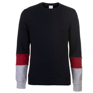 เสื้อสเวตเชิ้ตผู้ชายแบบครึ่งซิป ผ้าฝ้าย 100% บุซับในอย่างดี สไตล์ลำลอง แฟชั่นฤดูใบไม้ร่วง ทรงปกติ - Product Image 2
