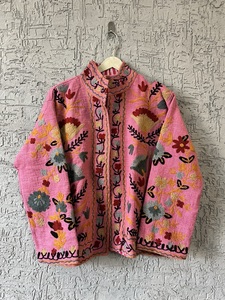 Best Selling <b>Lightweight</b> <b>Women</b>’s Hand Embroidered <b>Jacket</b> with Floral Threadwork Vintage Style Embroidered <b>Jacket</b> - Product Image 5