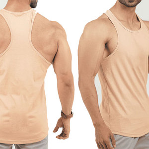 Chaleco Deportivo de Poliéster con Logotipo Personalizado OEM, Ropa de Entrenamiento Deportiva, Sin Mangas, Compresión, Transpirable, Ropa de Verano, Color Sólido - Product Image 5