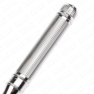 Rasoir de sécurité à double tranchant réglable en acier inoxydable, rasoir professionnel pour la barbe et le visage des hommes - Product Image 4