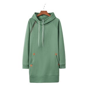 เสื้อฮู้ดสำหรับผู้หญิงตัวยาวแบบสวมศีรษะโอเวอร์ไซส์สำหรับ2025 - Product Image 3