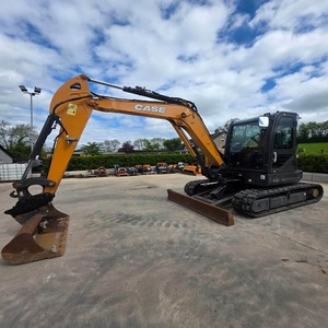 Miniexcavadora CASE CX58C usada de 6 toneladas, máquina sobre orugas, pocas horas de uso, bien mantenida, lista para trabajos de construcción y movimiento de tierras. - Product Image 6